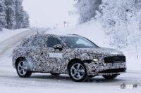 アウディ新エントリーSUV「Q3」次期型、自慢の新世代LEDブロックが光る！ - Audi Q3 winter 19