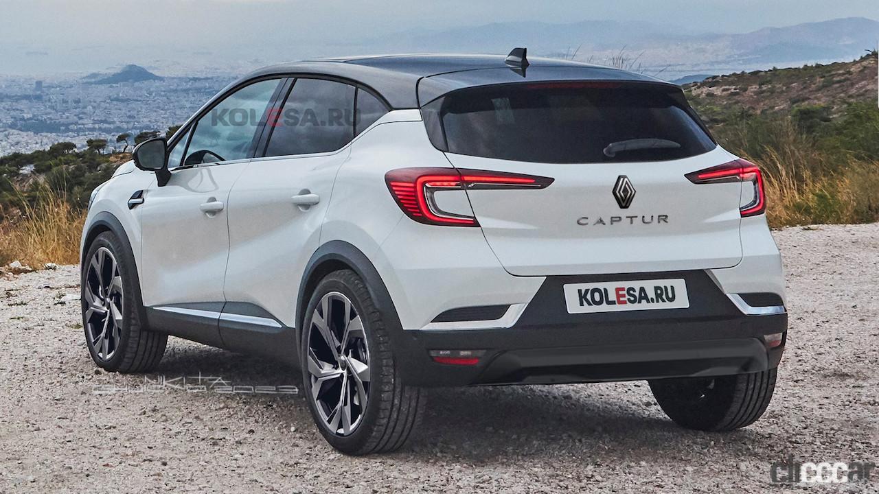 renault-captur-rear1 画像｜三菱「ASX」改良型のプレビュー