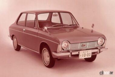 1966年にデビューしたスバル1000、スバル初の小型乗用車