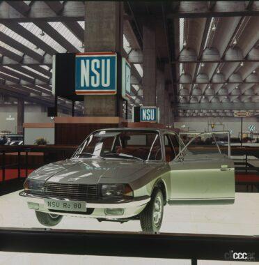 1967年のIAAに展示されたNSU Ro 80