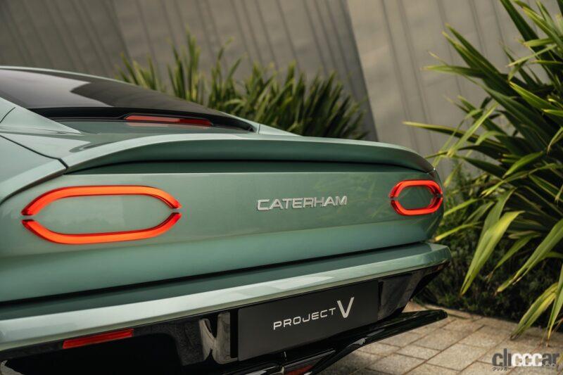 「ケータハムがEVスポーツカーの「プロジェクト V」と新モデル「セブン 340R」を日本初公開【東京オートサロン2024】」の5枚目の画像