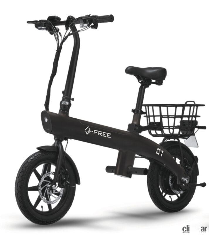 「カーメイトが特定小型原付「e-FREE01」を発売。ペダルを漕がない自転車タイプをバイク王で販売」の3枚目の画像