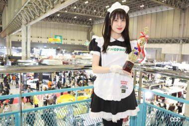 TEAM NOPROレースクイーンのメイド服での赤城ありささん