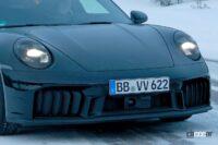 ポルシェ「992.2」世代にNAエンジン復活。アナログタコメーター廃止などデザイン大刷新へ - Porsche 992 facelift 17