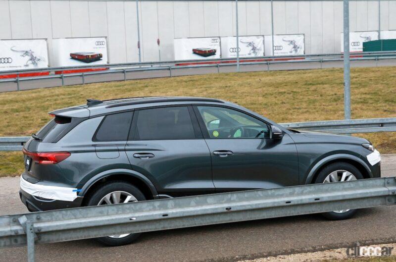 「アウディの新型電動SUV「Q6 e-tron」量産型、2024年6月後半の正式発表前にスクープショット！」の9枚目の画像