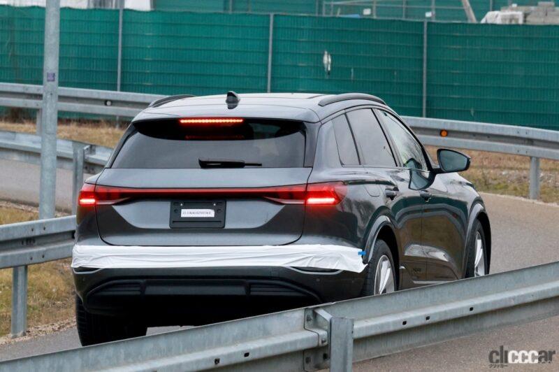 「アウディの新型電動SUV「Q6 e-tron」量産型、2024年6月後半の正式発表前にスクープショット！」の12枚目の画像