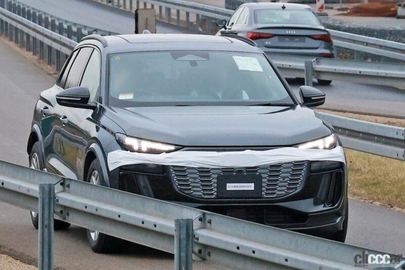 「アウディの新型電動SUV「Q6 e-tron」量産型、2024年6月後半の正式発表前にスクープショット！」の4枚目の画像