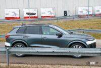 アウディの新型電動SUV「Q6 e-tron」量産型、2024年6月後半の正式発表前にスクープショット！ - Audi Q6 e-tron 9