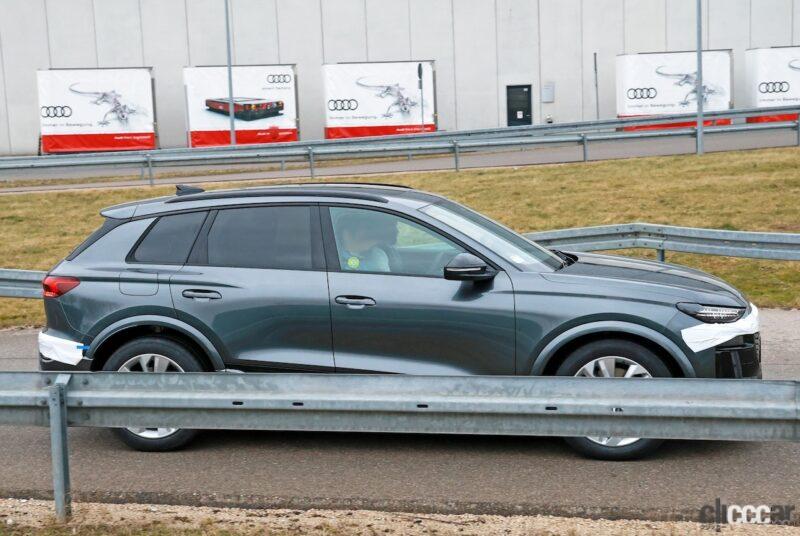 「アウディの新型電動SUV「Q6 e-tron」量産型、2024年6月後半の正式発表前にスクープショット！」の8枚目の画像