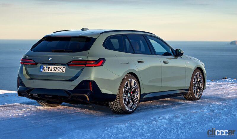 「新型BMW5シリーズ「ツーリング」は、BEV2タイプと48Vマイルドハイブリッド化された2.0Lディーゼルターボを設定」の3枚目の画像