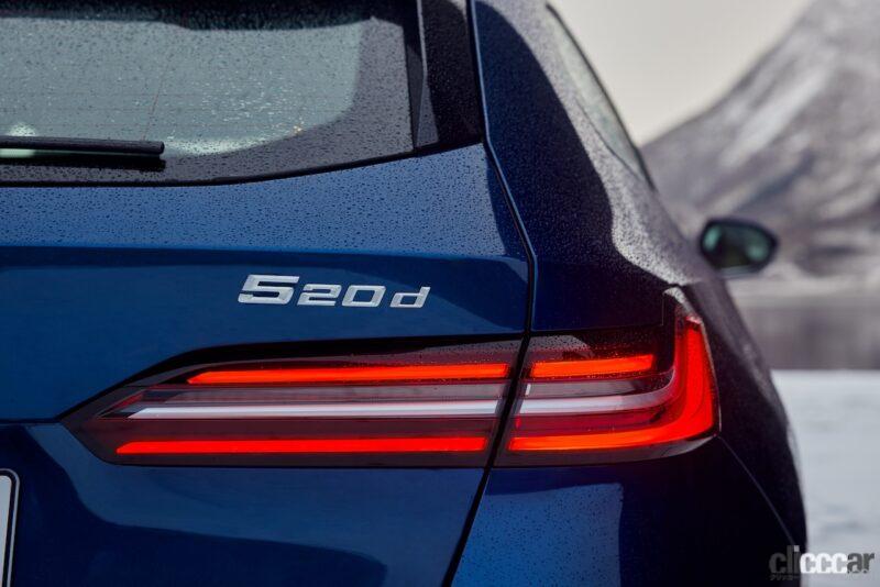 「新型BMW5シリーズ「ツーリング」は、BEV2タイプと48Vマイルドハイブリッド化された2.0Lディーゼルターボを設定」の4枚目の画像