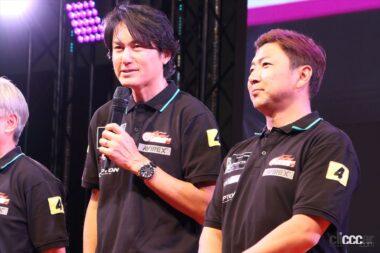 ドライバーの2人は大阪オートメッセから駆け付けた