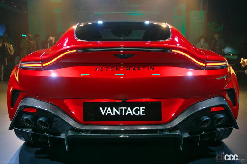 「新型アストンマーティン「ヴァンテージ」は2,690万円から。FR最高峰のスポーツカーの称号に相応しいモデル」の1枚目の画像
