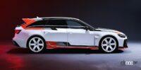 新型「Audi RS 6 Avant GT」のサイドビュー