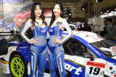 Wedsブースの「WedsSport Racing Gals」