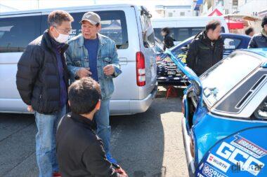 雨さんも激励に訪れます