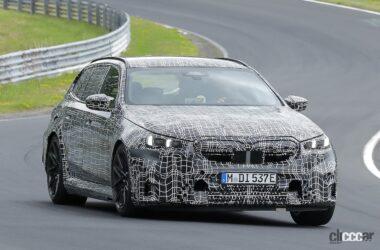 BMW M5 ツーリング　新型プロトタイプ　スパイショット