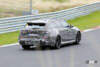 BMW M5 ツーリング　新型プロトタイプ　スパイショット