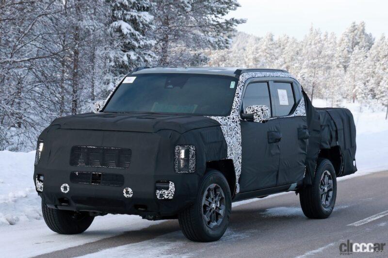 「起亜初のピックアップトラック「タスマン」市販型を初スクープ。世界市場へ導入されるグローバルモデル」の4枚目の画像