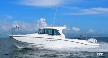 ヤマハ発動機の新型フィッシングボート「YFR330」