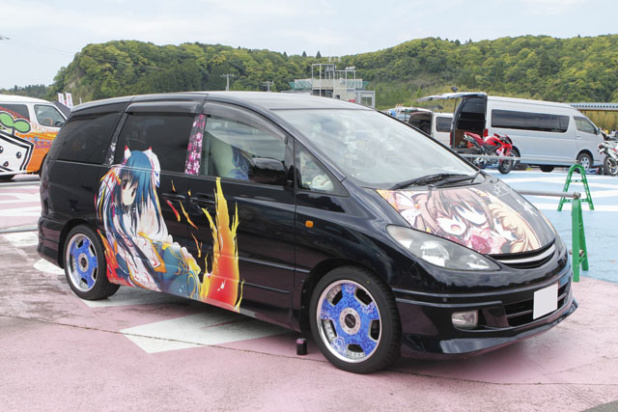 「あのサンバー限定車も！　ドレスアップ部門の痛車は百花繚乱！【第4回　茂原de痛車!!!!】」の3枚目の画像