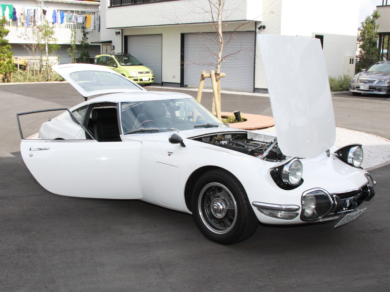 トヨタ2000GT詳細撮影その4 トランクが開いたところって見たこと