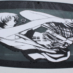 稀代のカッティングアーティスト【日光サーキット痛車走行会】 - konoeさんのZ33のリアウィンドウ