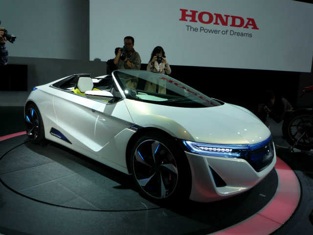 ビート後継か 0２ 画像 ビート後継車 の0 60km H加速は5 0秒 ホンダ Ev Ster 東京モーターショー Clicccar Com