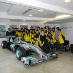 TEAM DARUMA JAPAN　現地研修中、F1ファクトリーに行きました。【ヒストリックモンテカルロラリー2012】 - 工場見学