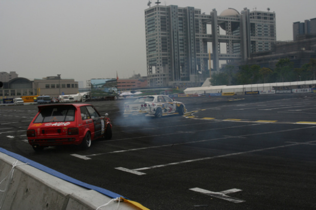 「こんな懐かし車両もD1に出てるんです【D1GP2011お台場】」の14枚目の画像