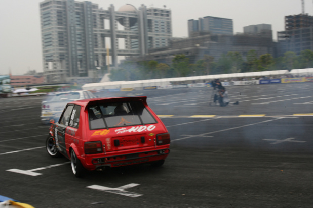 「こんな懐かし車両もD1に出てるんです【D1GP2011お台場】」の15枚目の画像