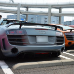 「【貴重】日本に15台のうち2台が集まった！ アウディR8 GT＆R8 GTスパイダーが大黒に!!」の5枚目の画像ギャラリーへのリンク