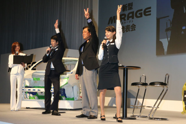 「新型ミラージュ発表会には唐沢寿明さんと本仮屋ユイカさんも駆けつけました！」の23枚目の画像