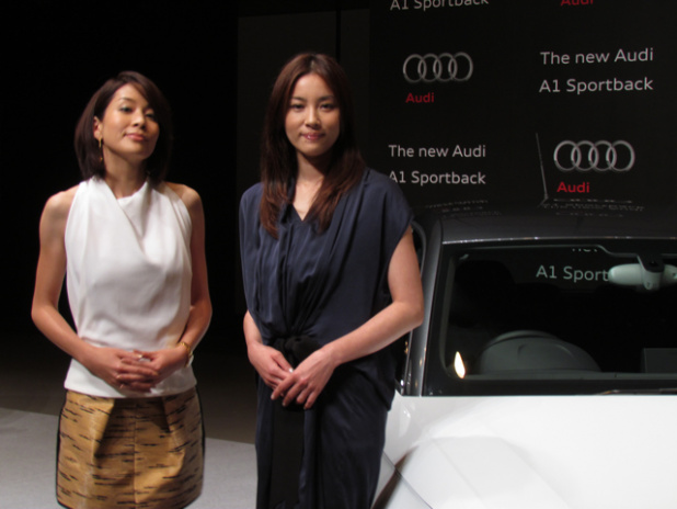 「瀬戸朝香、内田恭子がAudi A1 Sportbackに似合う人だそうです【アウディA1スポーツバック】」の4枚目の画像