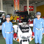 埼玉自動車大学校のクルマまつり「オートジャンボリー2011」 - 女性白バイ隊員
