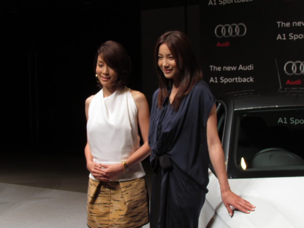 「瀬戸朝香、内田恭子がAudi A1 Sportbackに似合う人だそうです【アウディA1スポーツバック】」の5枚目の画像