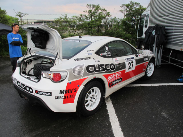 「CUSCOのトヨタ86ラリーカーデビュー！【全日本ラリー2012】がんばろう福島MSCC RALLY 2012」の9枚目の画像