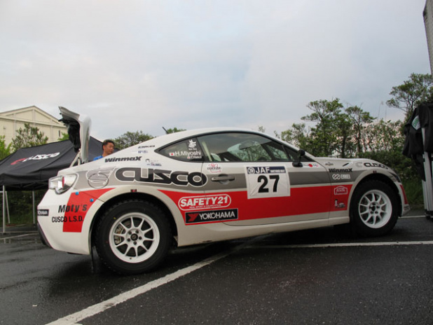 「CUSCOのトヨタ86ラリーカーデビュー！【全日本ラリー2012】がんばろう福島MSCC RALLY 2012」の10枚目の画像