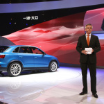 アウディQ3のホットモデルが早くも登場! 【北京モーターショー2012】 - Audi Q3 RS