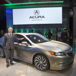 【ニューヨークオートショー2012】2013年に登場するホンダのフラッグシップサルーンはスーパーハンドリングカー - Acura unveils its flagship RLX Concept at the 2012 New York Auto Show.