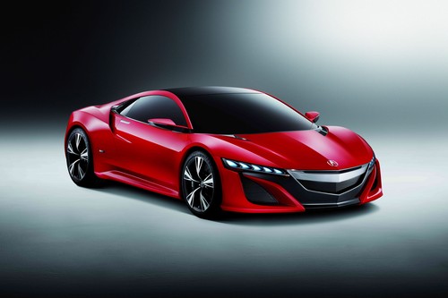 スポーツカーには赤いボディが似合う アキュラnsx 中国発売決定 北京モーターショー Clicccar Com