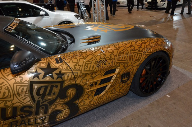 「セレブイベントgoldRush-RallyのSLS【東京オートサロン2012】」の5枚目の画像