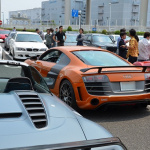 「【貴重】日本に15台のうち2台が集まった！ アウディR8 GT＆R8 GTスパイダーが大黒に!!」の27枚目の画像ギャラリーへのリンク