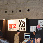 スバルBRZを一目見ようとブースは人だらけでした！（XaCARブース）【大阪オートメッセ2012】
