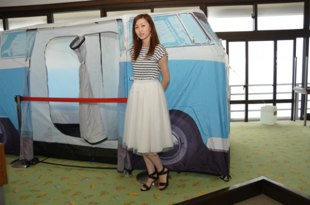 「フォルクスワーゲン・タイプ２の実物大テントも吉田由美さんもイケてます！【進もう、東日本！チャリティイベント】」の12枚目の画像