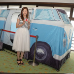 フォルクスワーゲン・タイプ２の実物大テントも吉田由美さんもイケてます！【進もう、東日本！チャリティイベント】