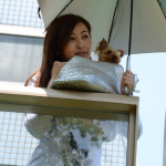 吉田由美さんと愛犬チョコちゃん＾＾