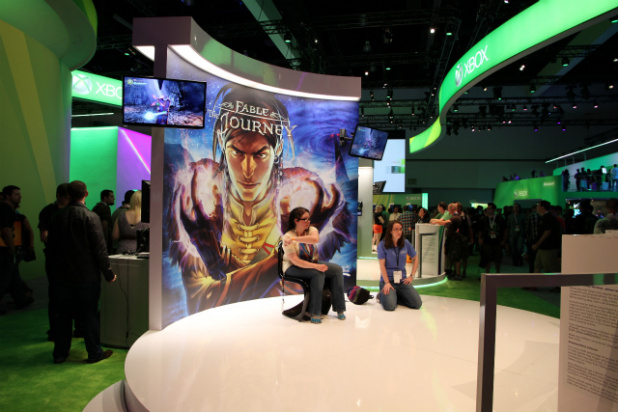「過去最大の新作を出品しているXboxのブースが凄いッ！【E3 2012】」の3枚目の画像