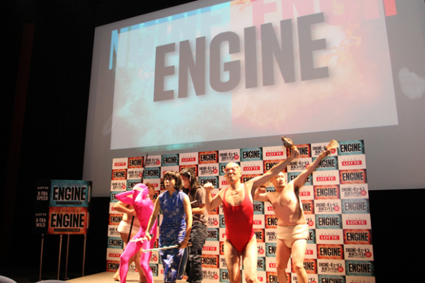 「椿鬼奴率いるキュートンがルームランナーで超ダッシュしたわけとは!?【ロッテガム『ENGINE』新商品発表会】」の3枚目の画像