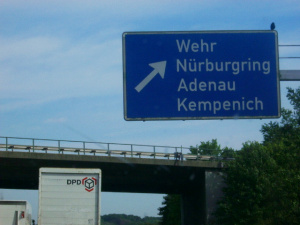 Way to the Nurburgring